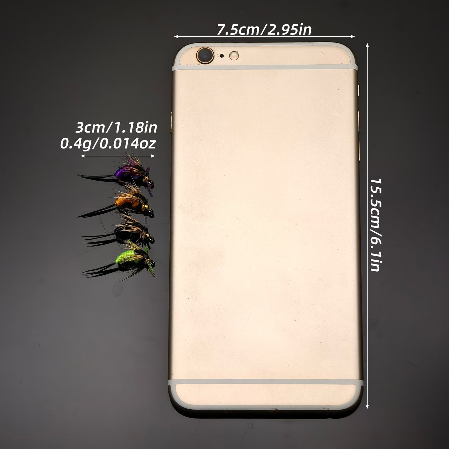 4pcs Fly Fishing Lure