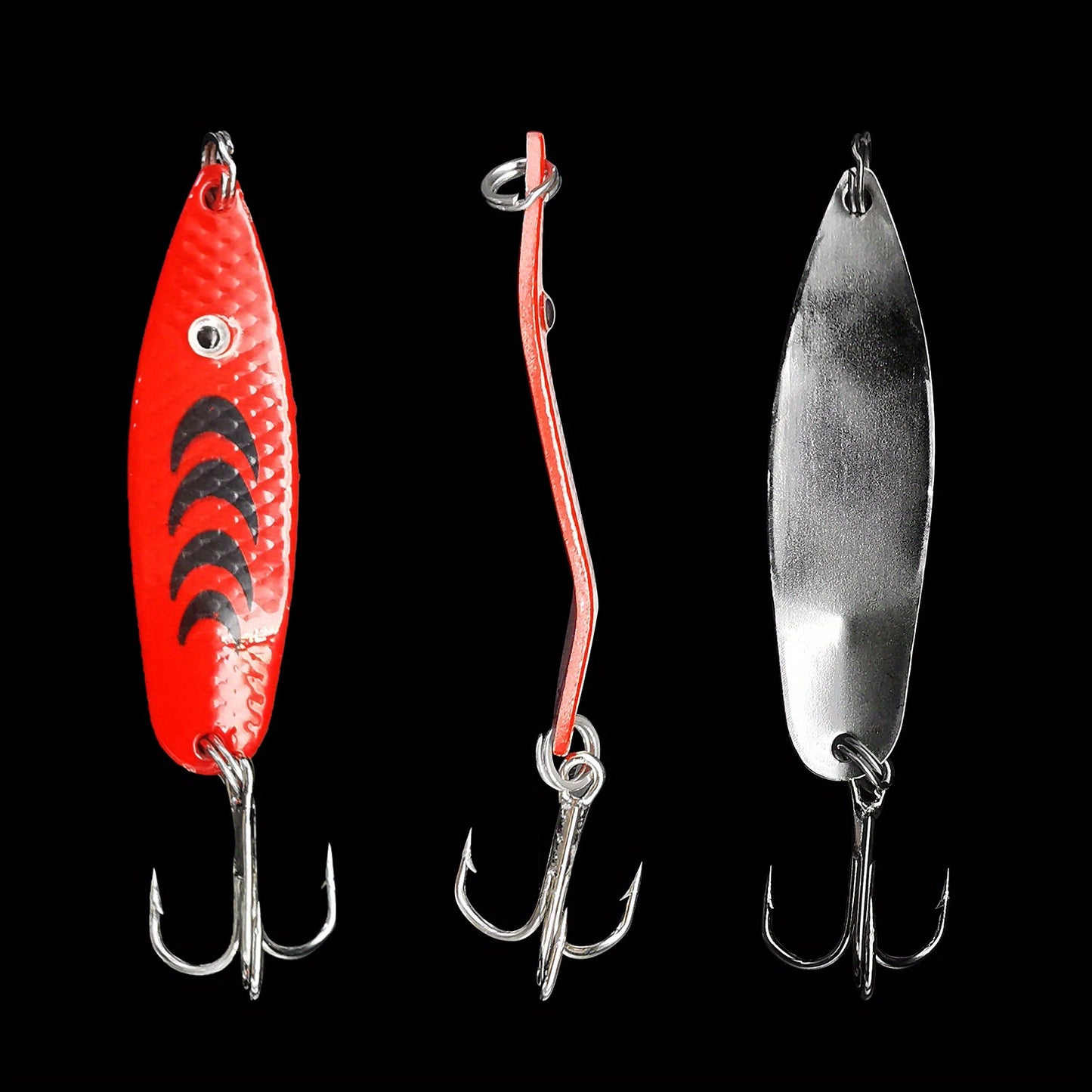 Spinner Baits 5pcs Set with Tackle Box