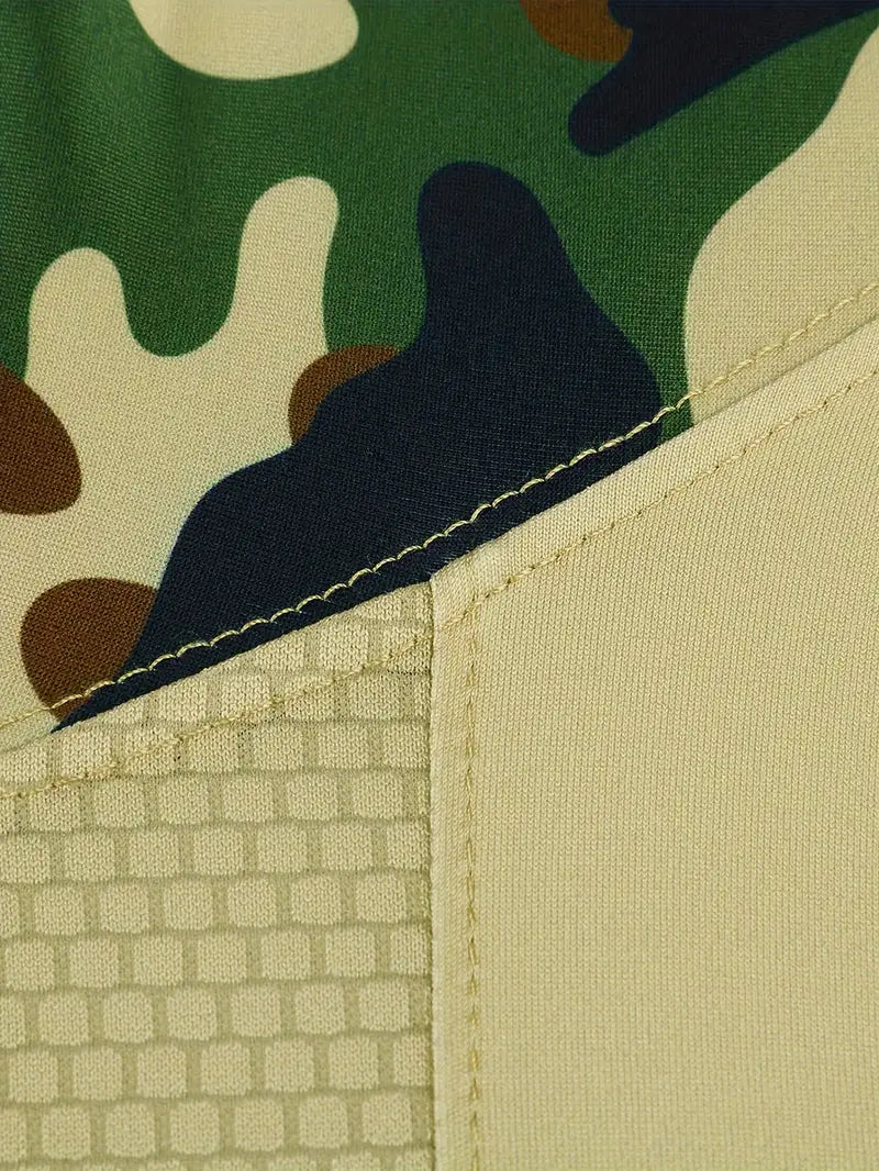 Dark Khaki - Long sleeve fishing shirt
