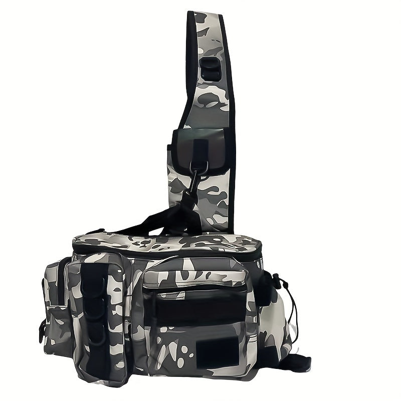 Fishing Backpack with Rod Holder