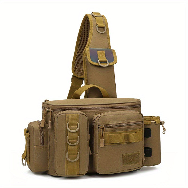 Fishing Backpack with Rod Holder