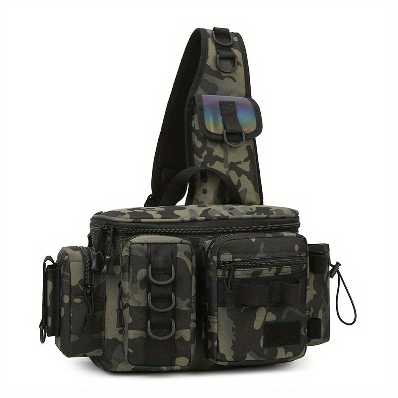 Fishing Backpack with Rod Holder