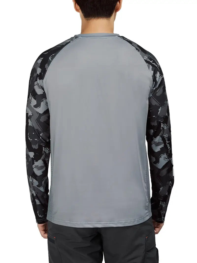 Dark Grey - Long sleeve fishing shirt