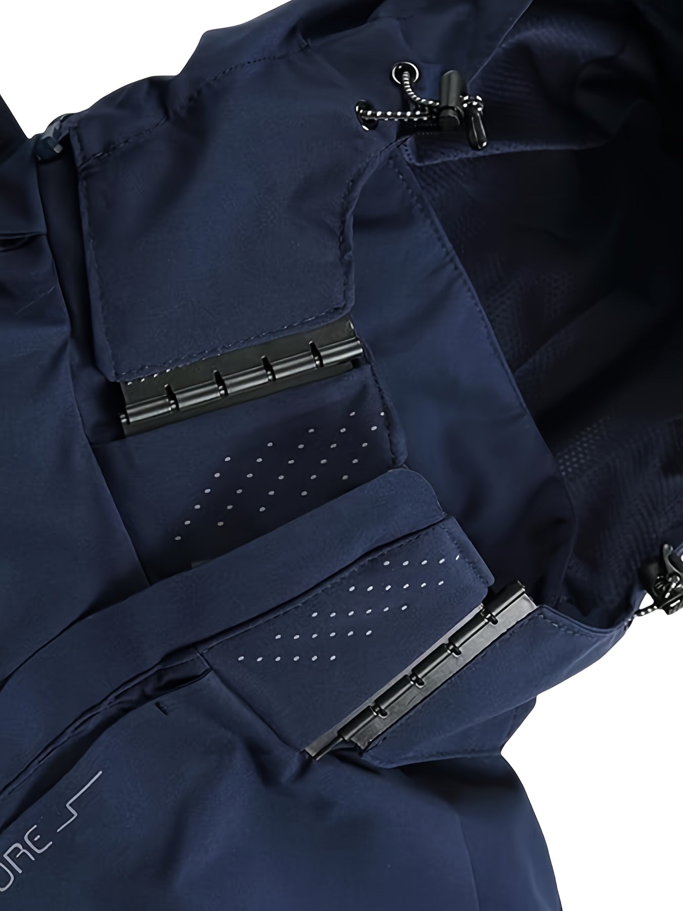 Navy Blue - Lightweight Fishing Rain Jacket