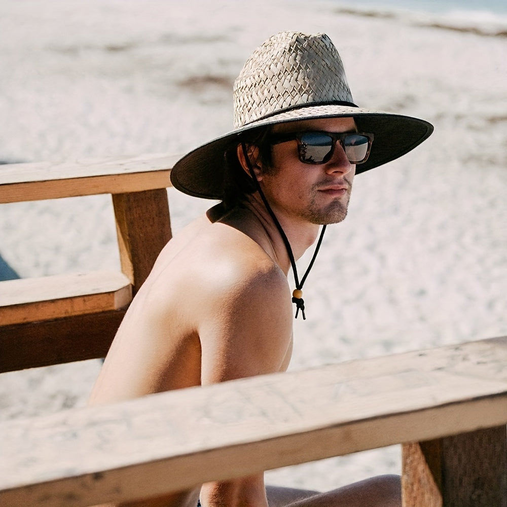 Midnight - Straw Lifeguard Hat