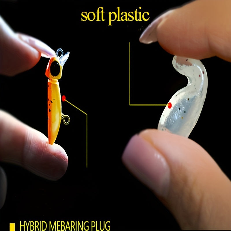 2pcs Mini Fishing Lures