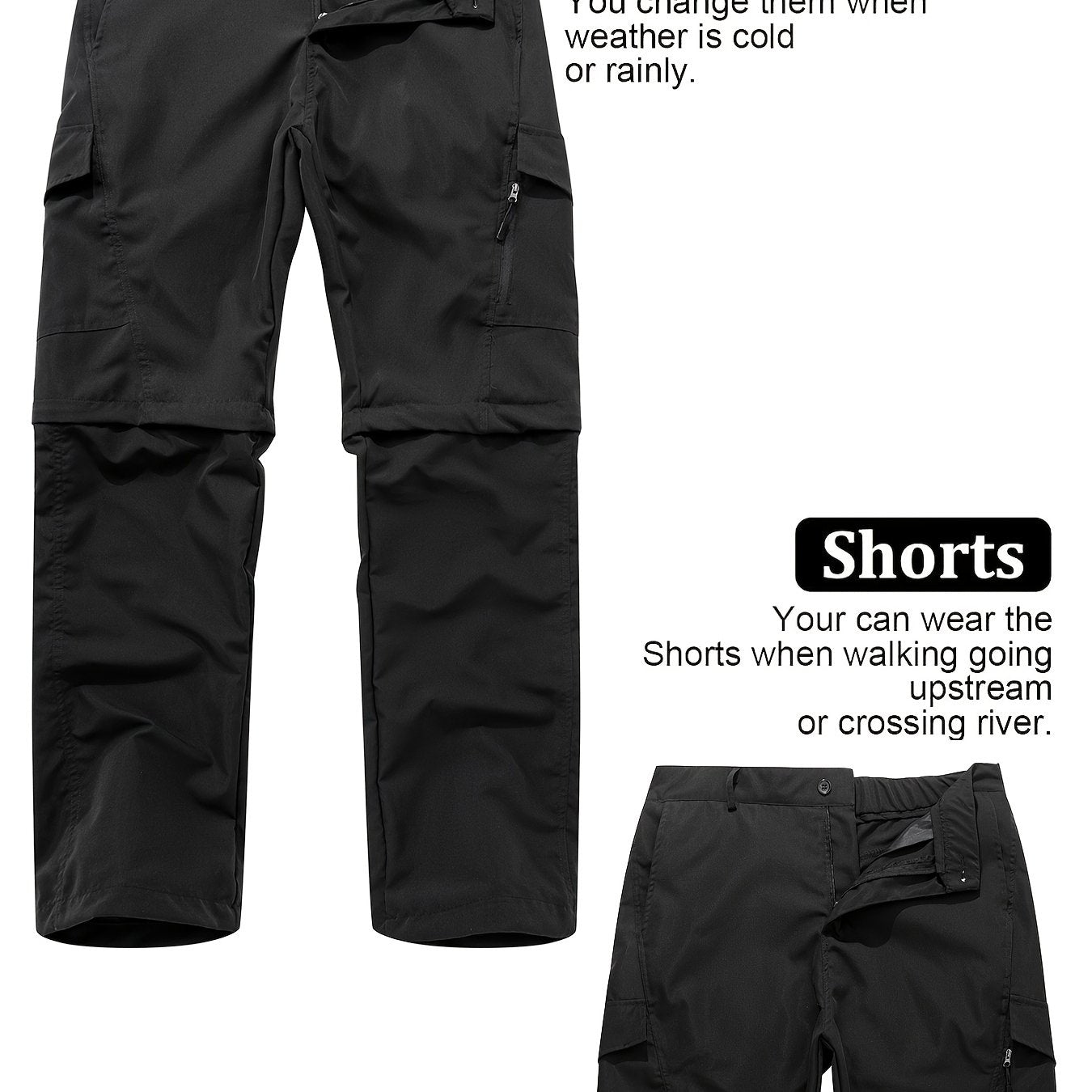 Men's Convertible fishing Pants