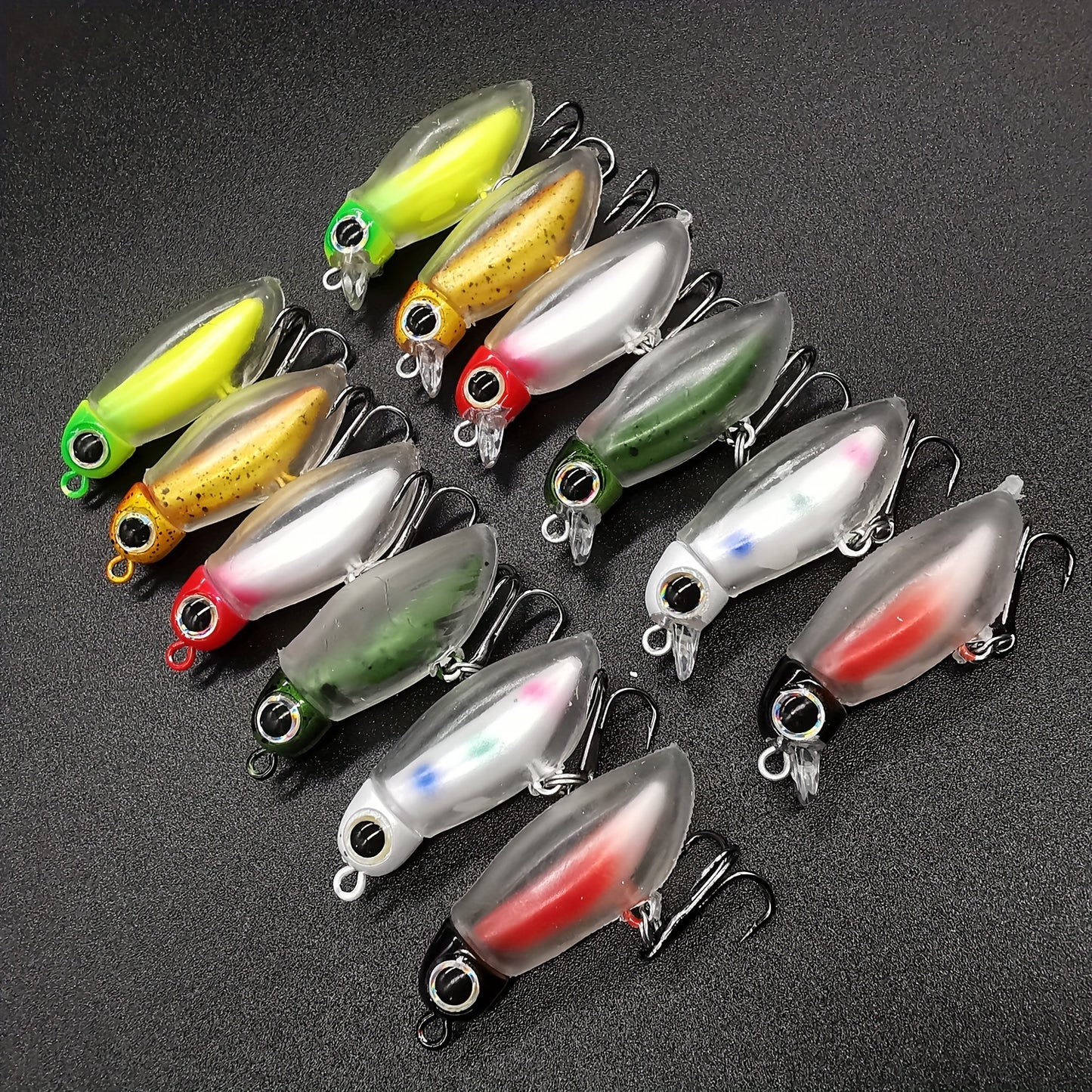 2pcs Mini Fishing Lures