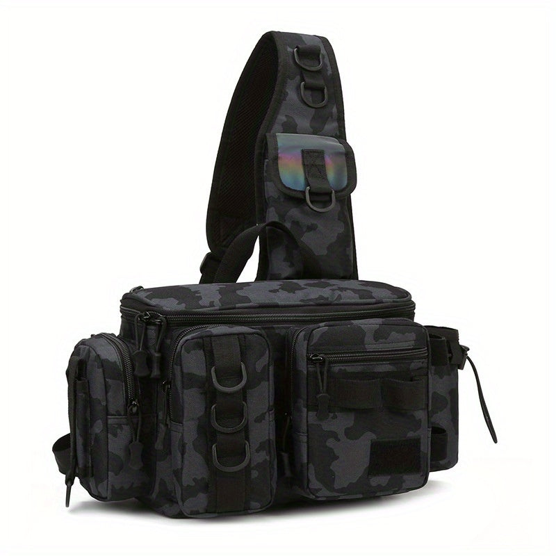 Fishing Backpack with Rod Holder