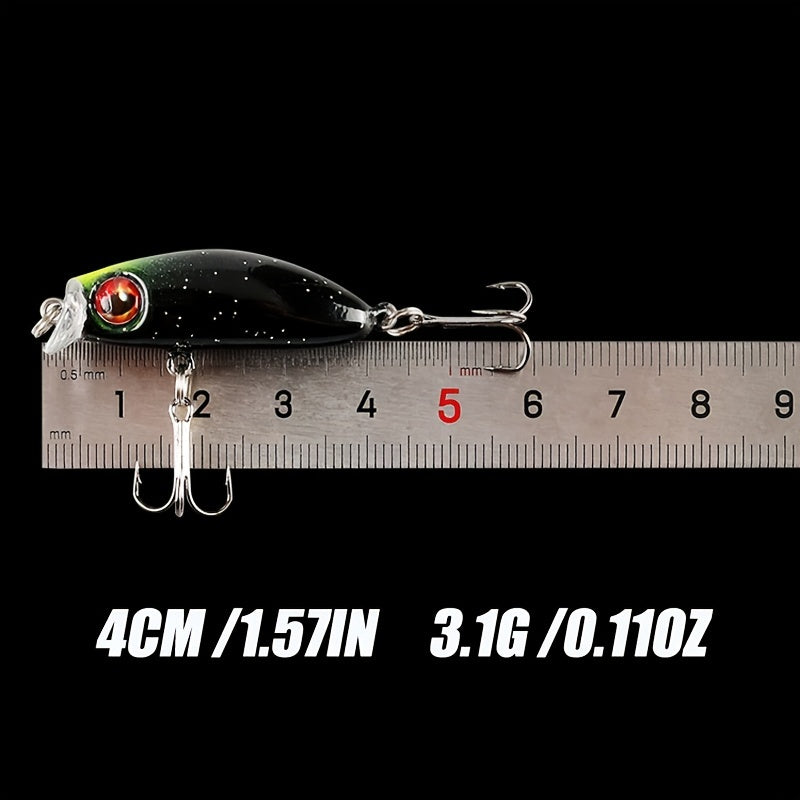 8pcs Topwater Minnow Fishing Lure Kit