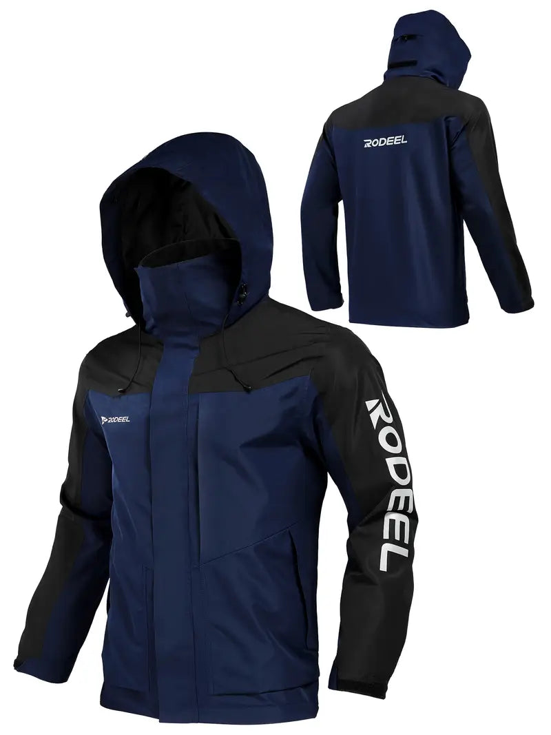 Navy Blue - Waterproof Fishing Rain jacket