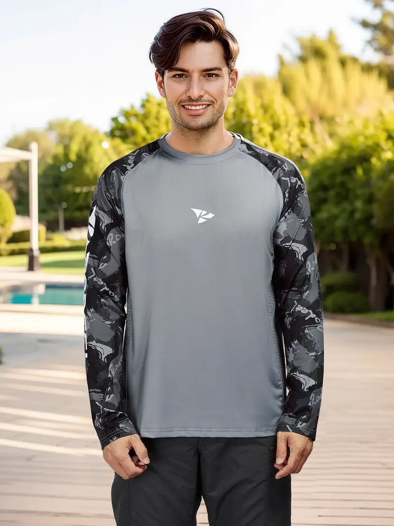 Dark Grey - Long sleeve fishing shirt