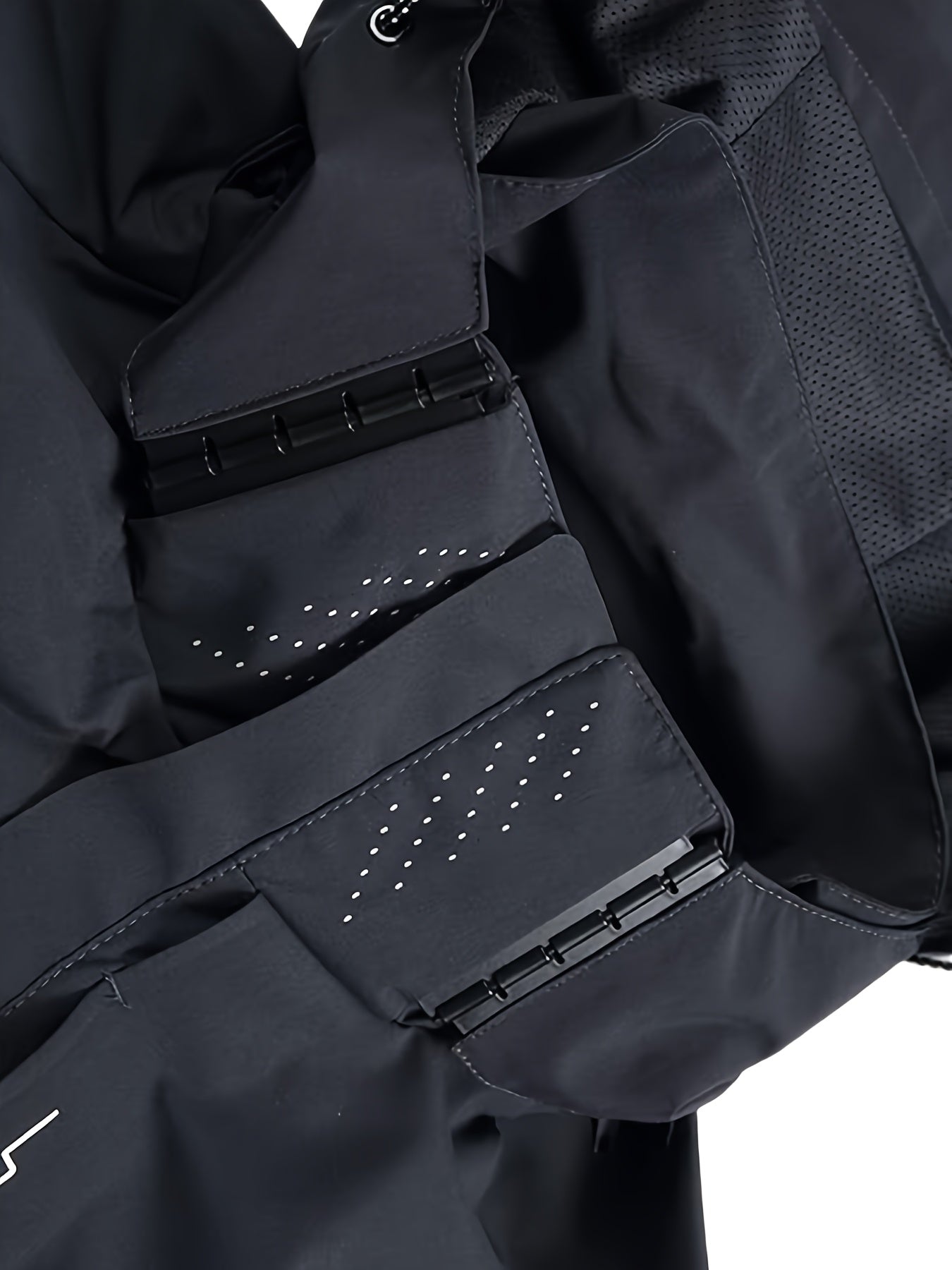 Black - Lightweight Fishing Rain Jacket