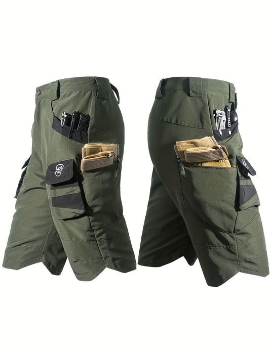 Men's Multi-Pocket Fishing Shorts - V sides