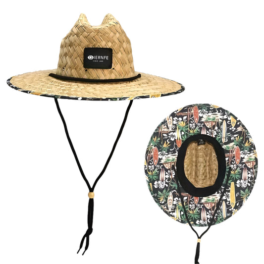 Tahiti - Straw Lifeguard Hat