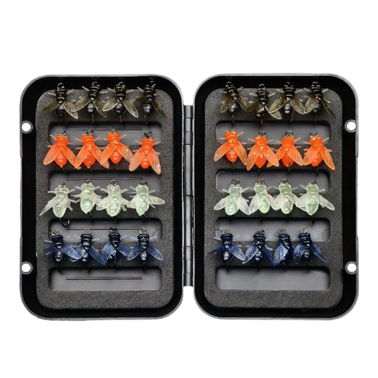 ANFS 8pcs/32pcs Soft Fishing Lures Set
