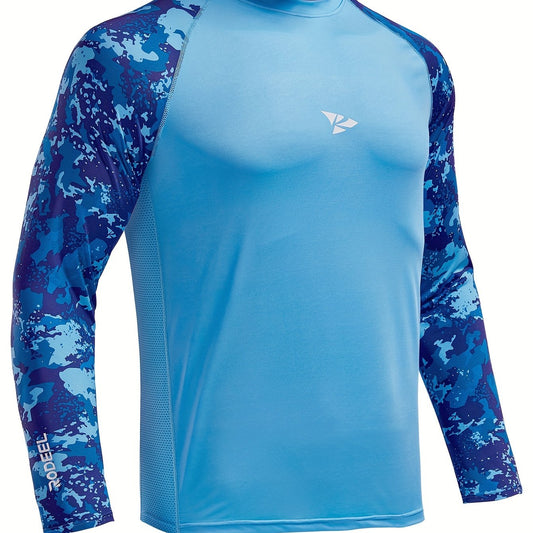 Deep Blue - Long sleeve fishing shirt