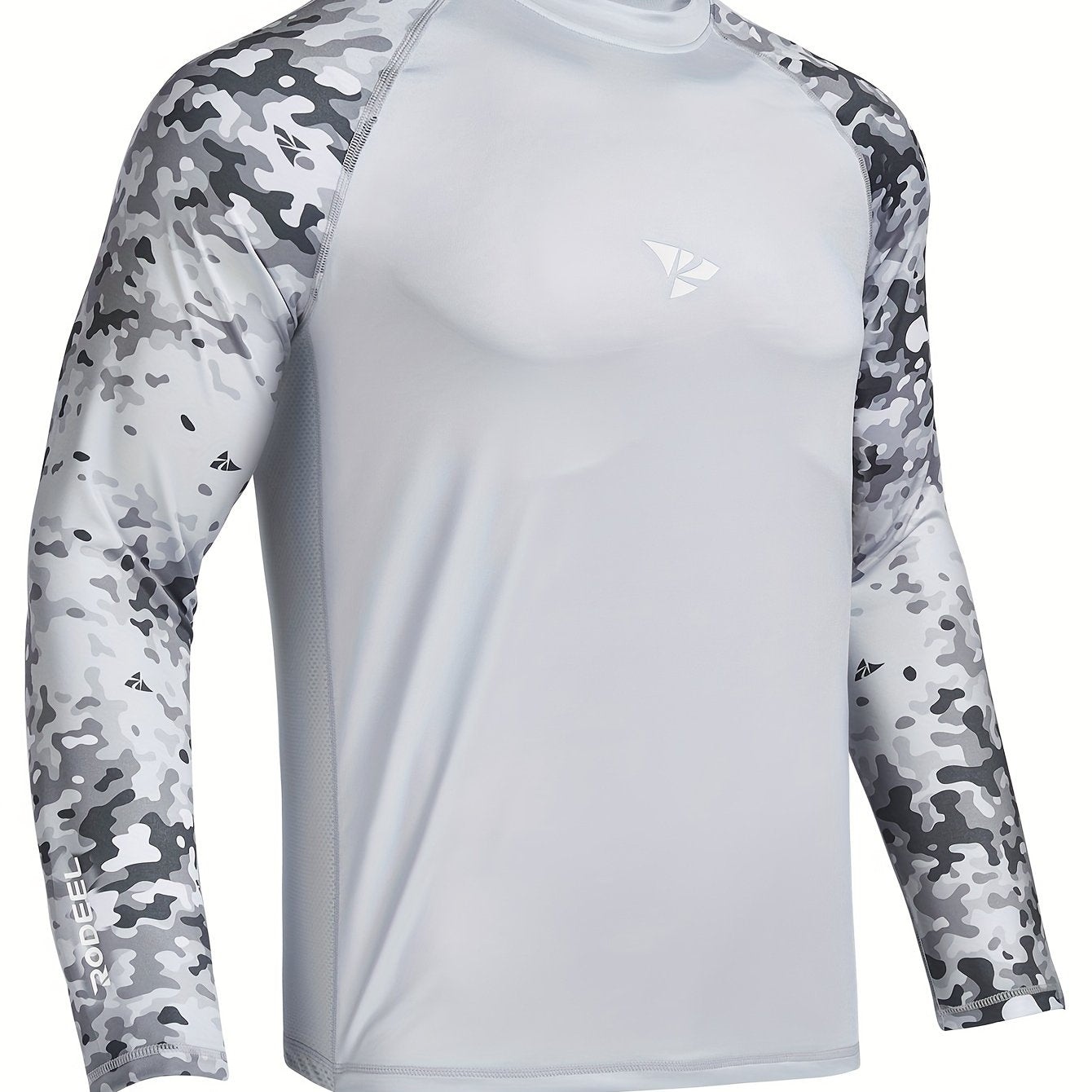 Light Grey - Long sleeve fishing shirt