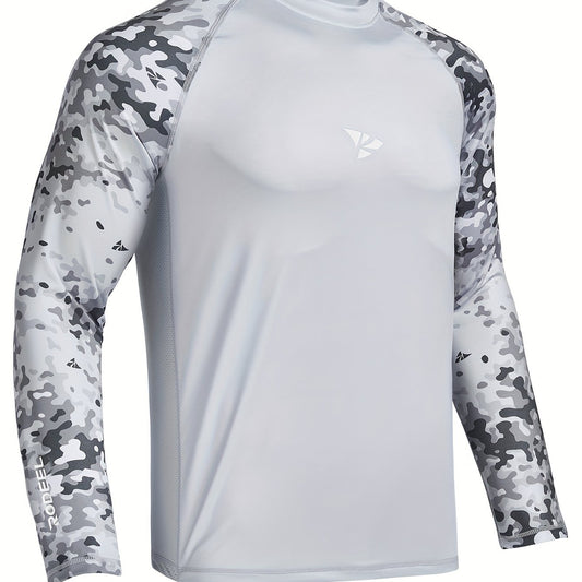 Light Grey - Long sleeve fishing shirt