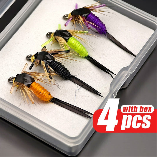4pcs Fly Fishing Lure