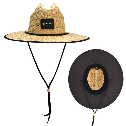 Midnight - Straw Lifeguard Hat