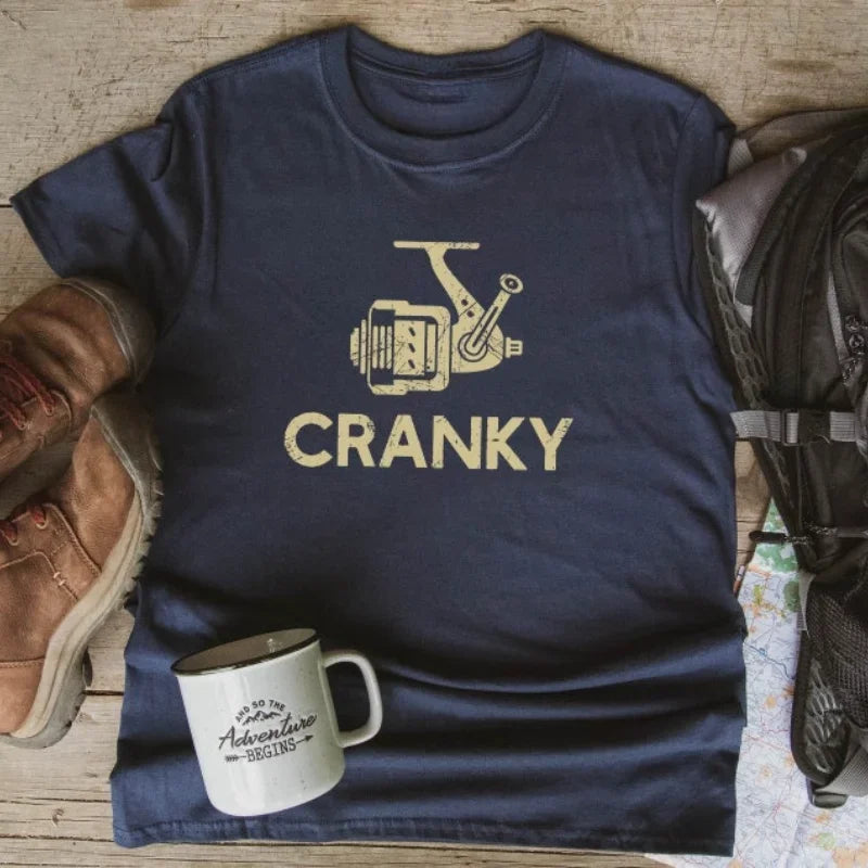 Short Sleeved  Funny T-Shirt - Cranky