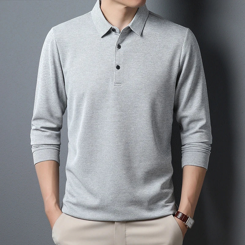 Casual Long Sleeve Polo