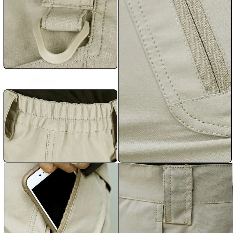 Waterproof Multi-pocket Casual Cargo Short