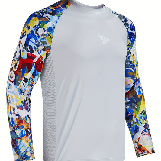White - Long sleeve fishing shirt