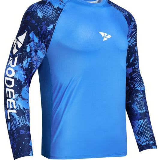 Vibrant Blue - Long sleeve fishing shirt